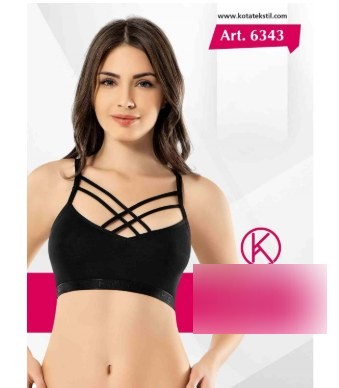 Viskon İp Askılı Büstiyer