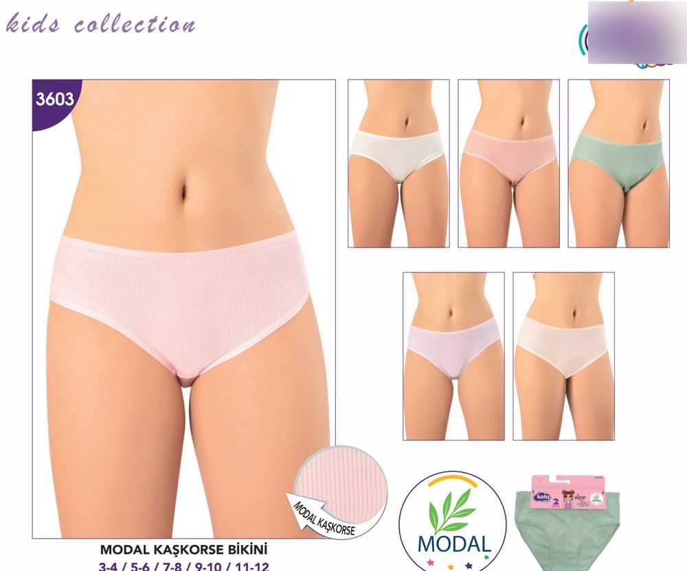 Kız Çocuk Modal Kaşkorse Bikini