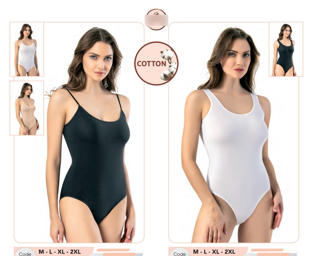 Kadın Geniş Askılı Body