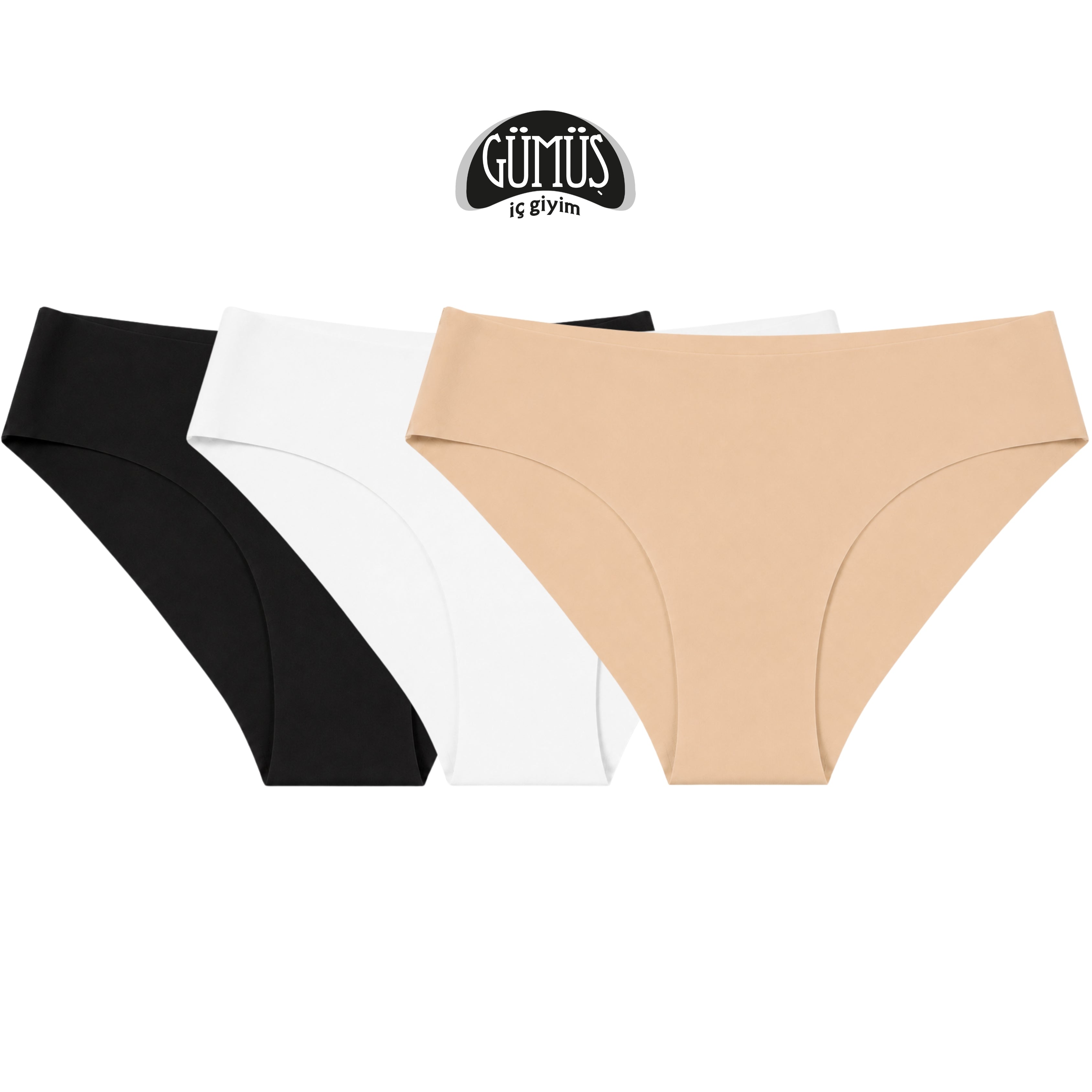 Kadın Lazer Kesim Görünmez Bikini