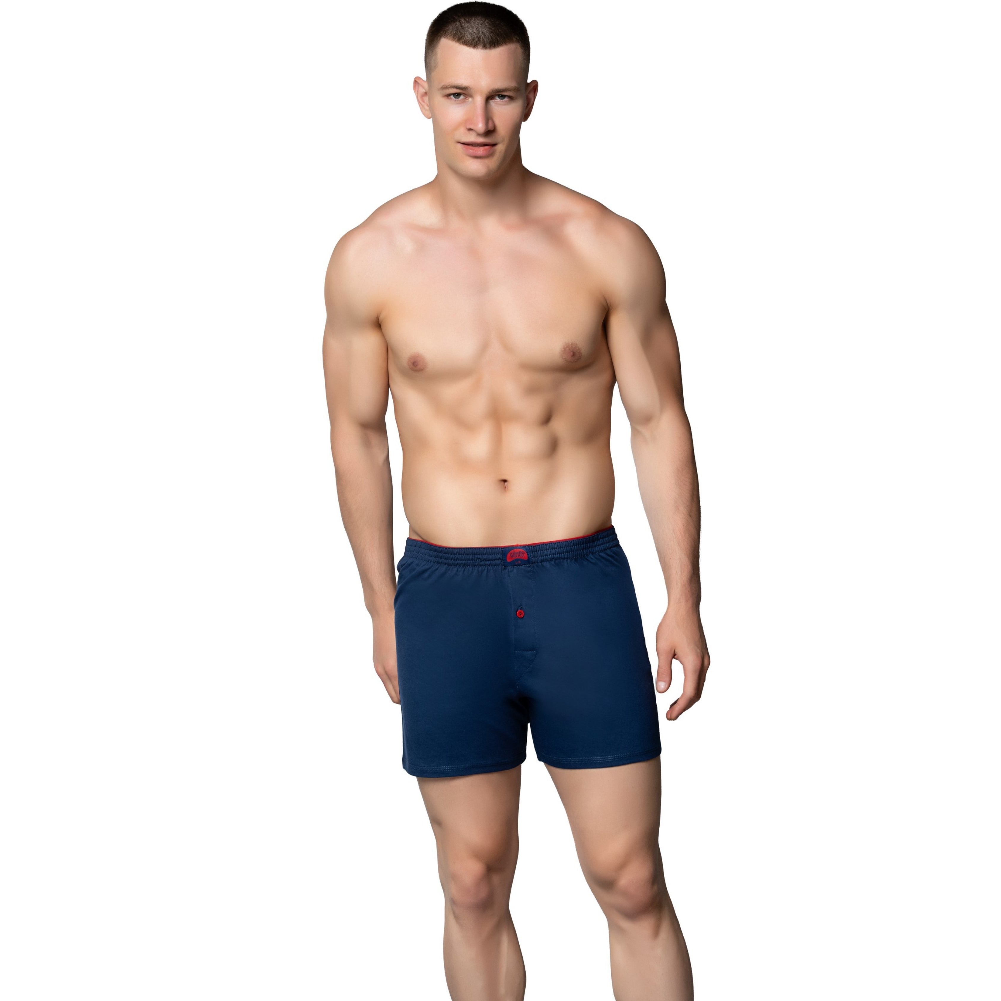 Erkek Penye Havlu Bel Düz Boxer