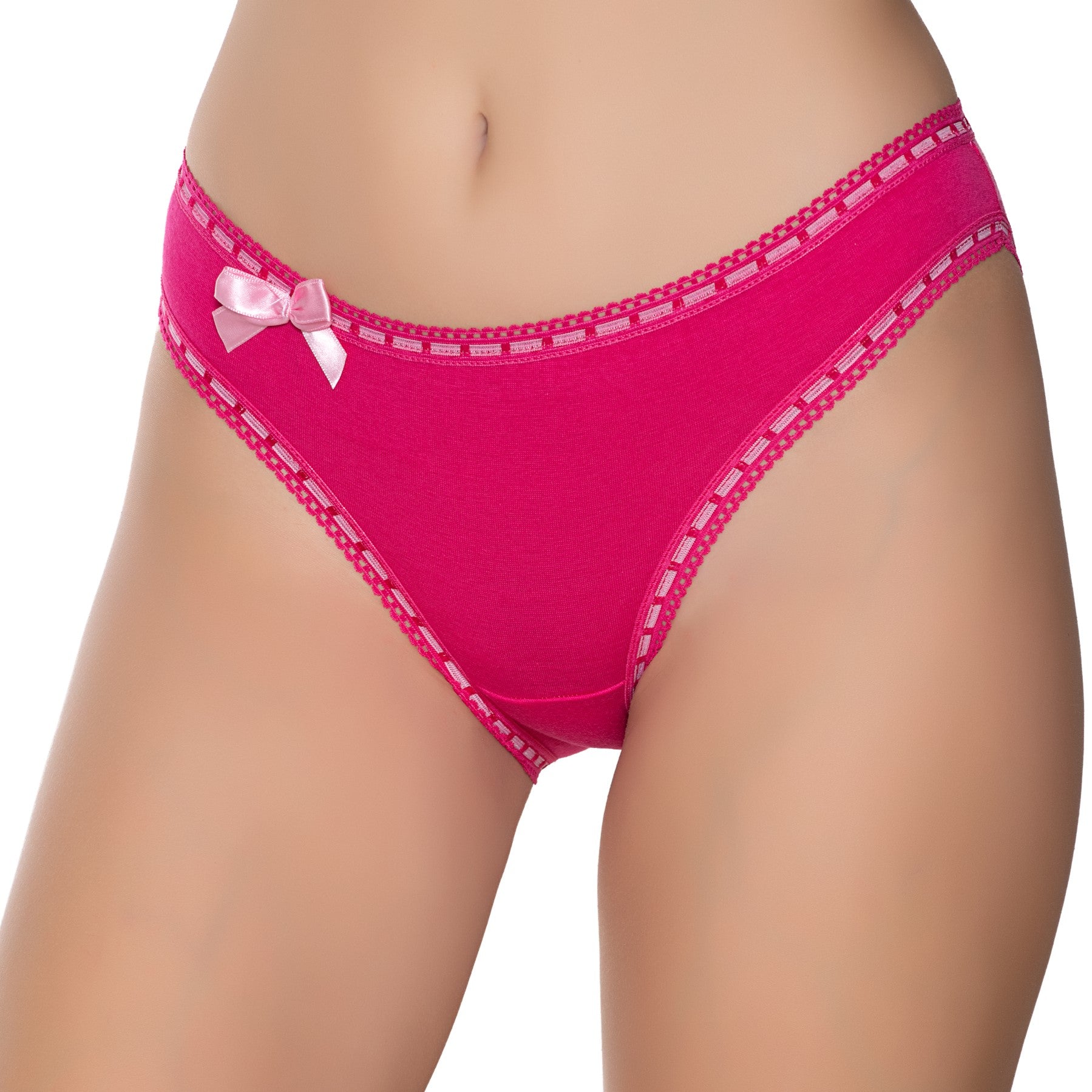 Kadın Likralı Beli Şeritli Kurdeleli Bikini