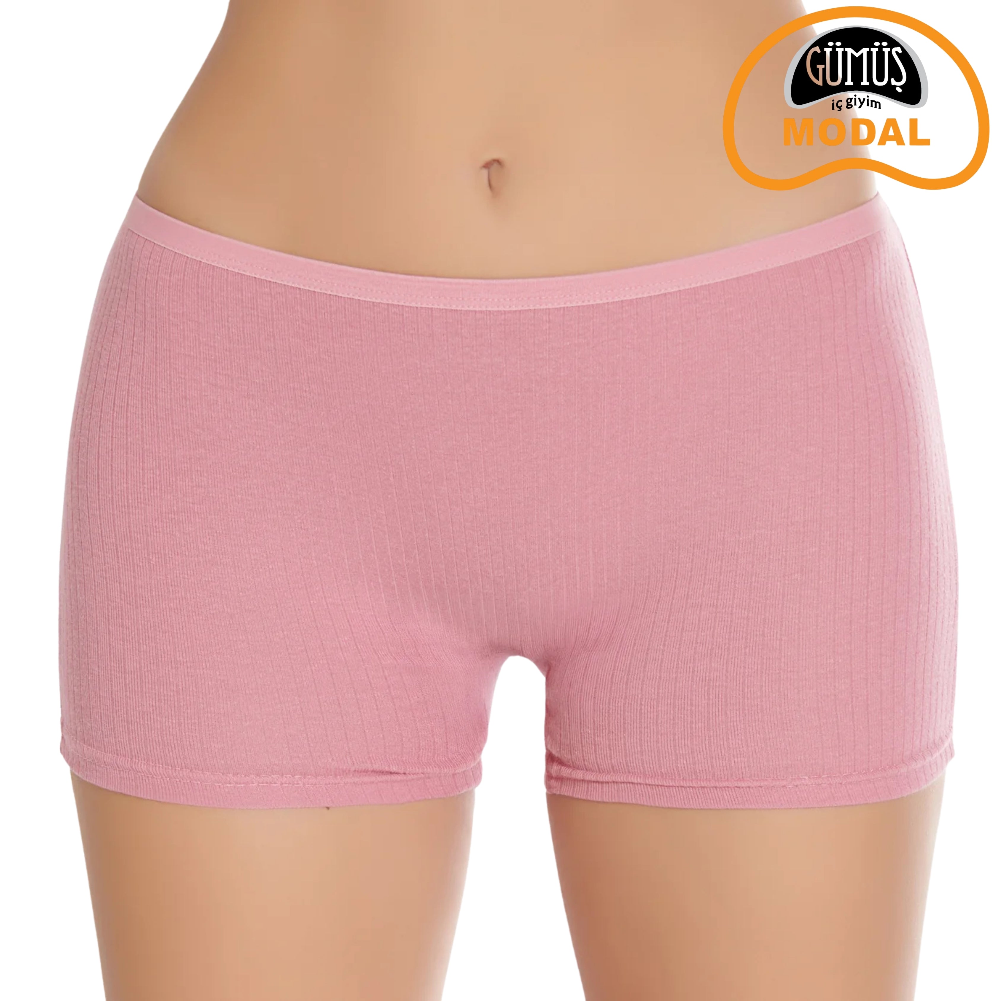 Kadın Modal Derby Elastan Boxer