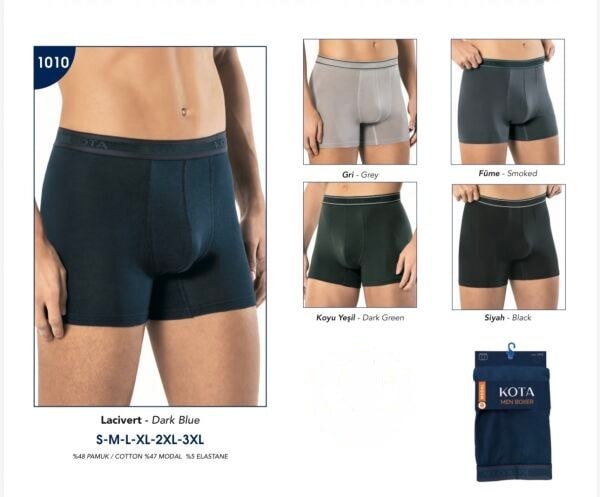 Erkek Modal Boxer 2XL-3XL